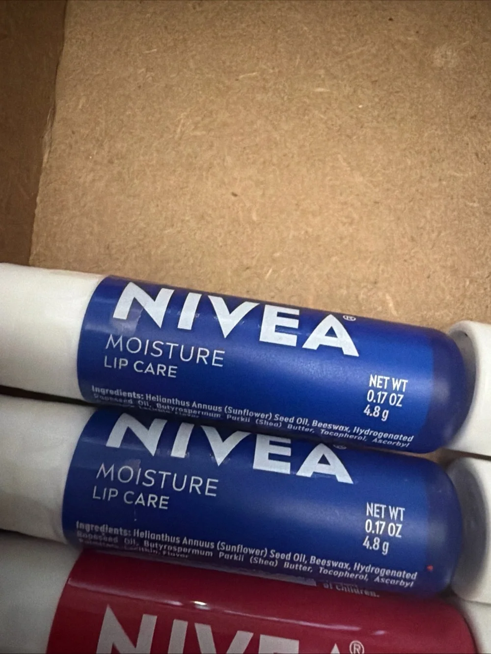 12 ~ Nivea lip balm